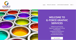 Desktop Screenshot of gforcegraphics.com